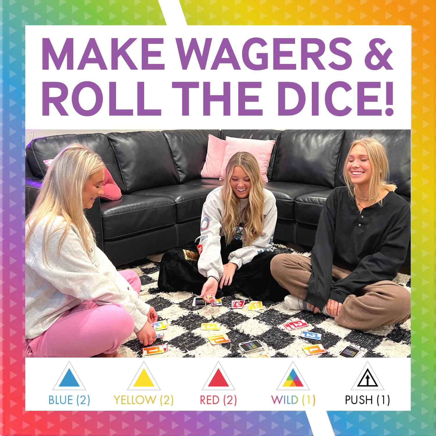 MIXED DOUBLES® dice game