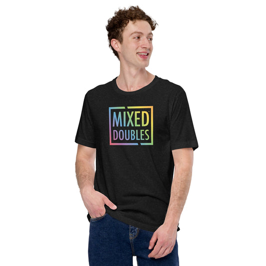 MIXED DOUBLES Short-Sleeve Unisex T-Shirt