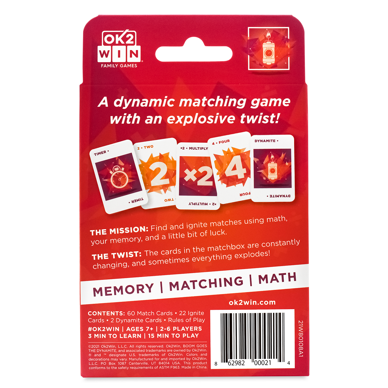 BOOM GOES THE DYNAMITE® card game