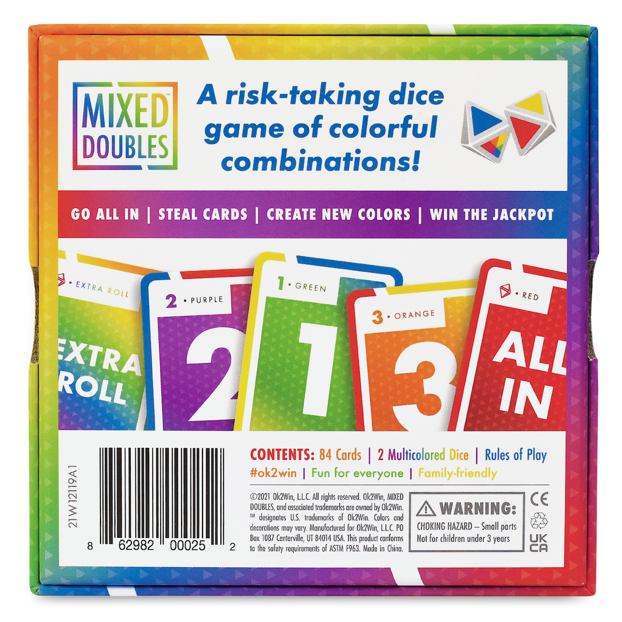 MIXED DOUBLES® dice game