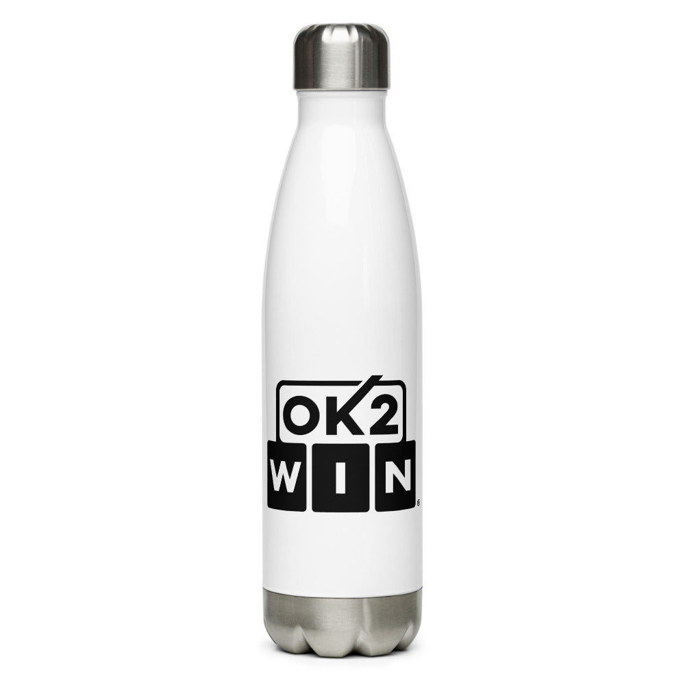  Molandra Products #bink - 20oz Hashtag Stainless Steel White Water  Bottle with Carabiner, White : Sports & Outdoors