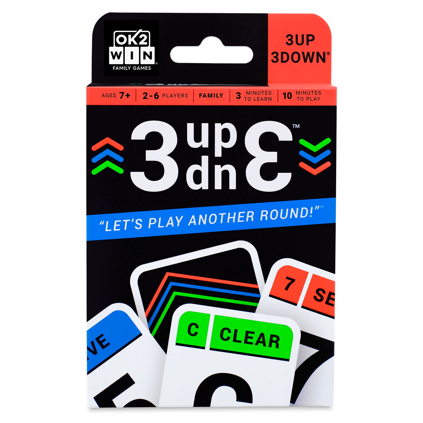 Juego de cartas 3UP 3DOWN® 