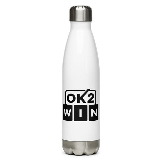 Botella de agua de acero inoxidable ok2win